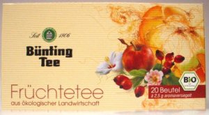 B�nting BIO Fr�chtetee 20 x 2.5 g